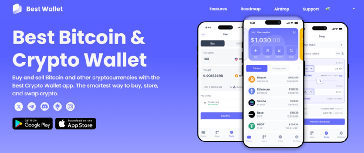 Napravite kripto novčanik - Best Wallet