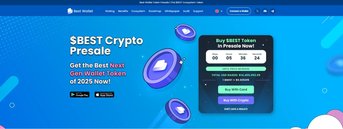 Best Wallet Token – Token lojalnosti sa staking opcijama unutar Web3 ekosistema