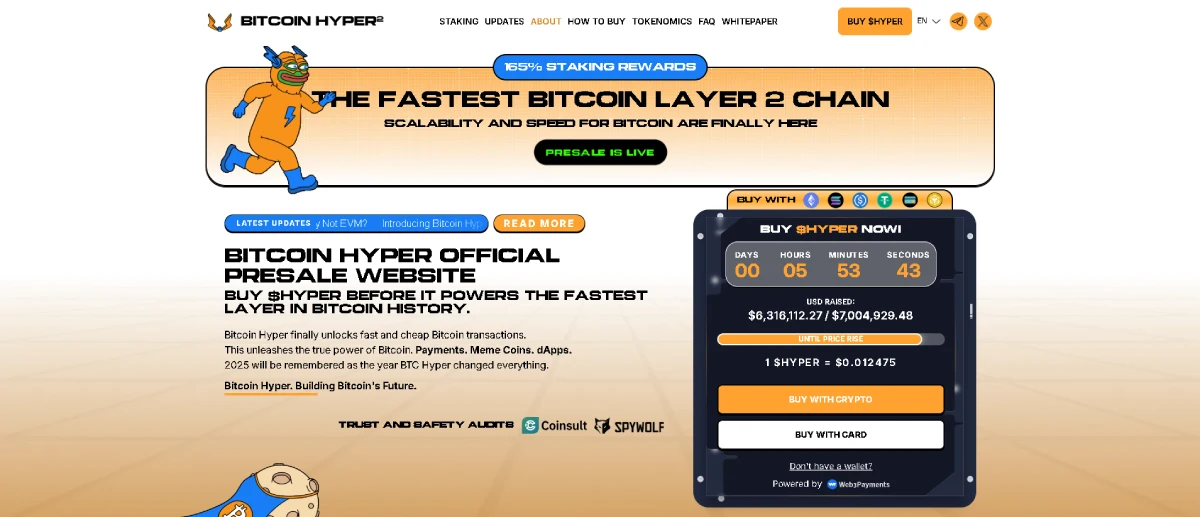 Bitcoin Hyper – Prvo Layer 2 rešenje za Bitcoin uz Solana Virtual Machine