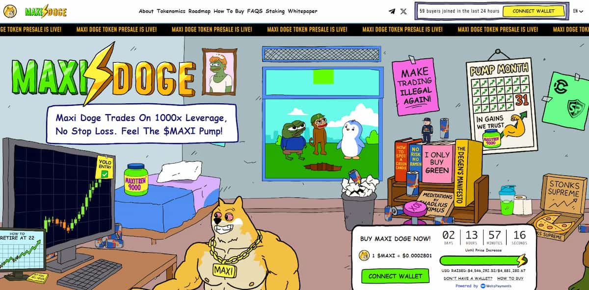 Maxi Doge Kripto Meme