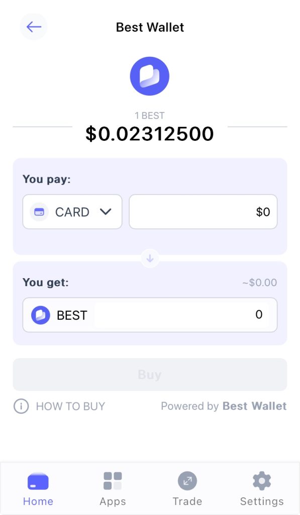 BEST WALLET kryptopeňaženka