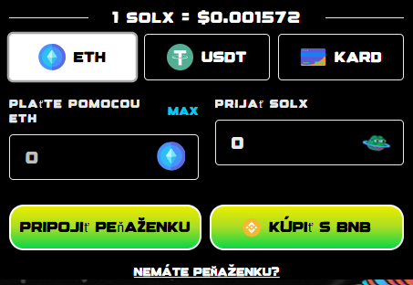 ako kúpiť solaxy