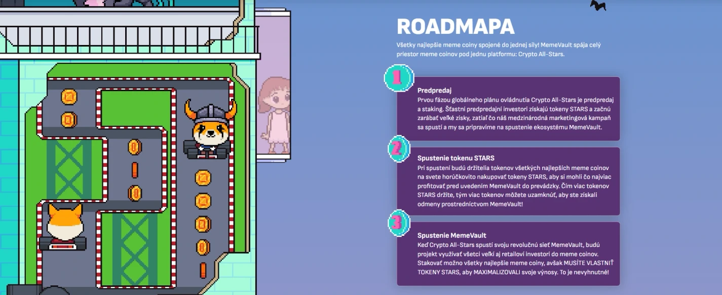 roadmapa crypto all-stars