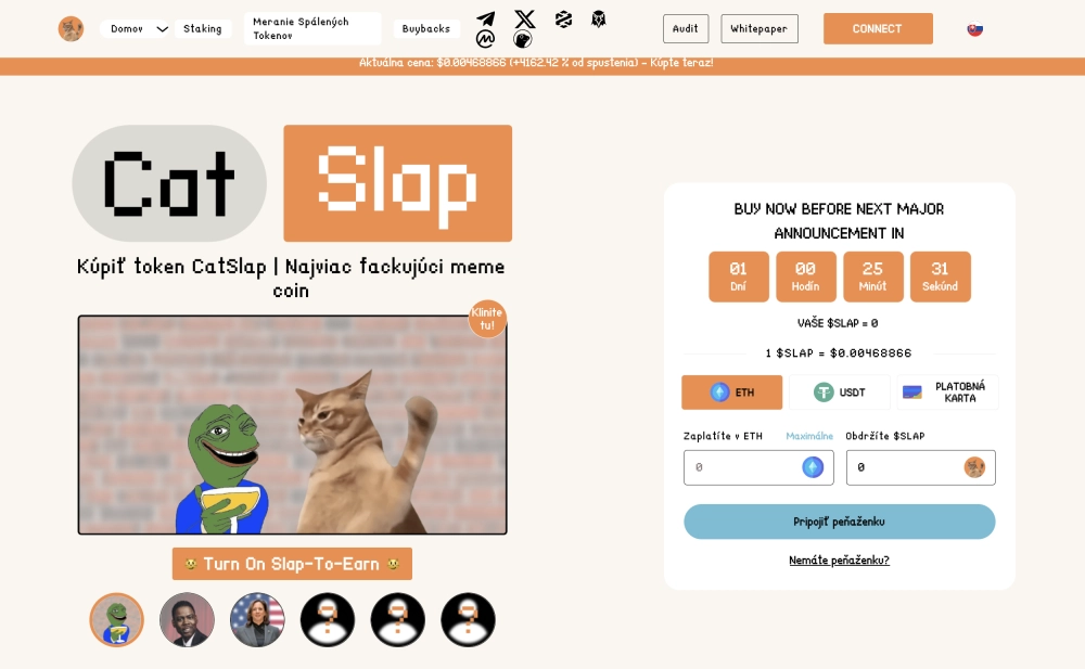 catslap predikcia ceny