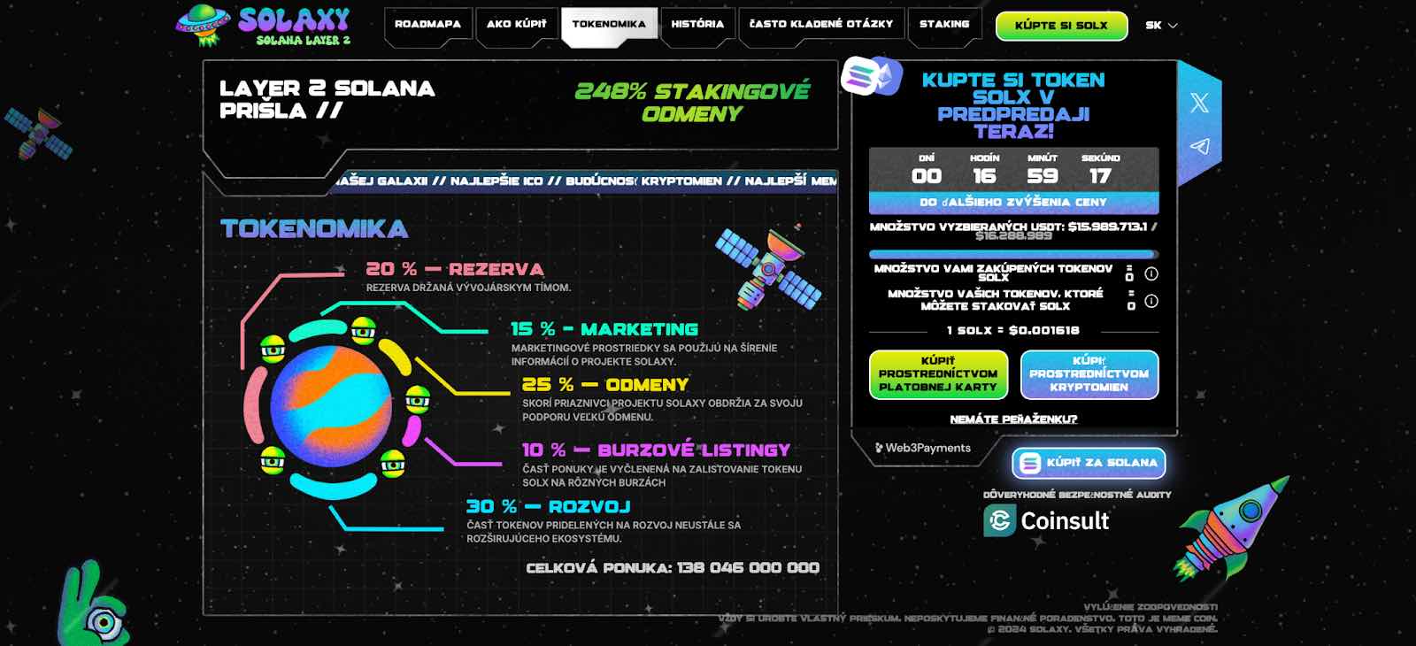 SOLAXY tokenomika najlepšie kryptomeny na investíciu