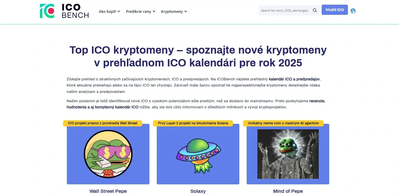 icobench ako nájsť crypto airdrop