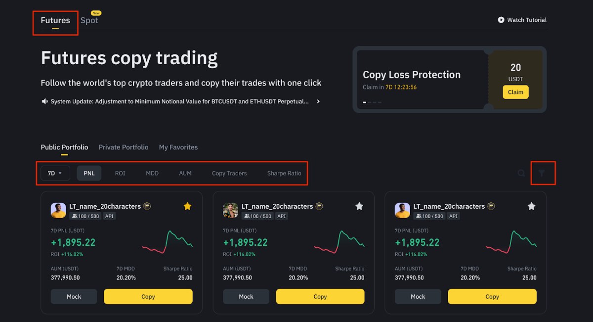 Binance copy trading nastavenia