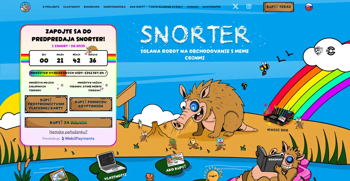 predikcia ceny snorter