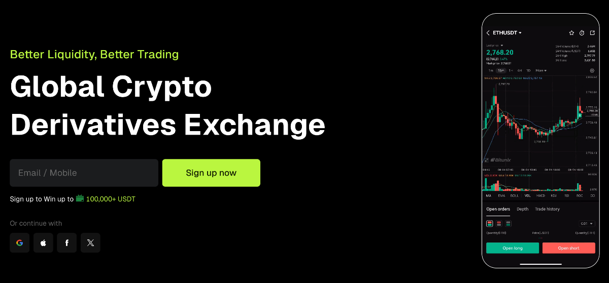 Bitunix recenzia