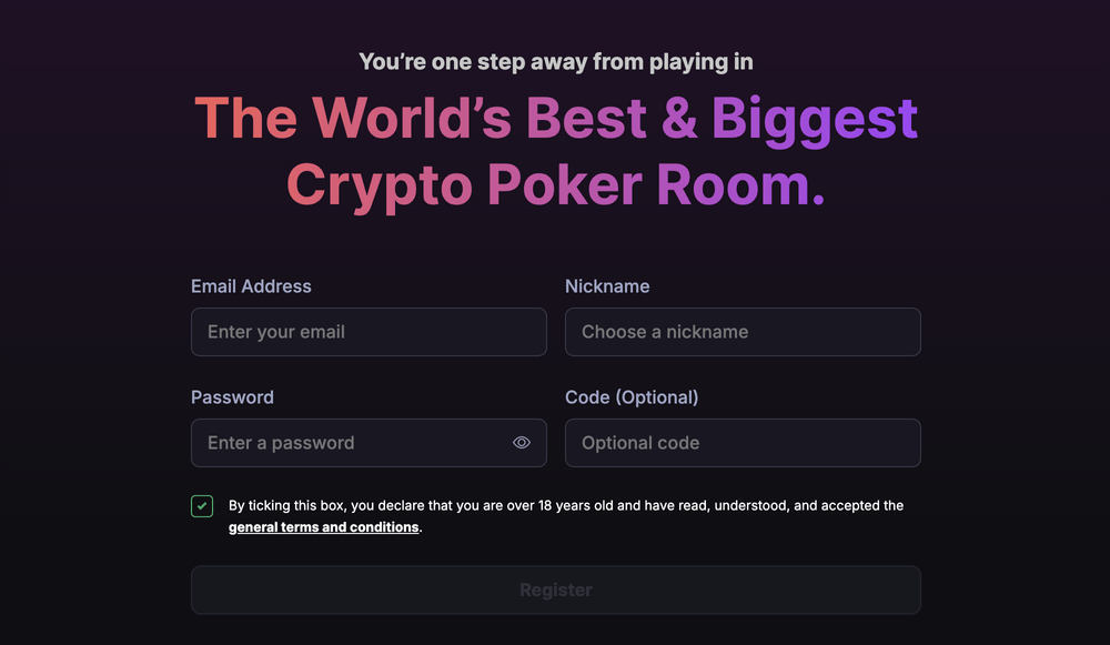 coinpoker registracia
