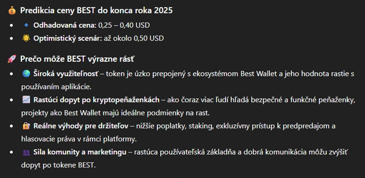 chatgpt predikcia best