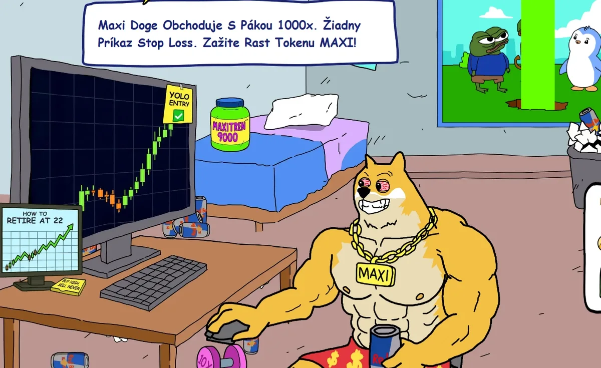 maxi doge býčí trh