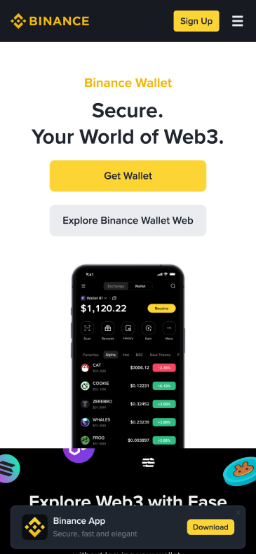 binance wallet kryptopenazenka