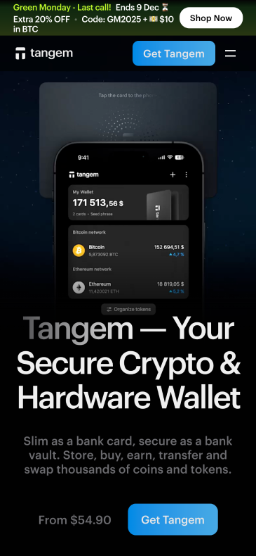 tangem krypto penazenka