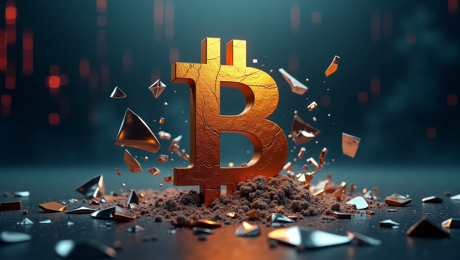 Zakaj Bitcoin pada