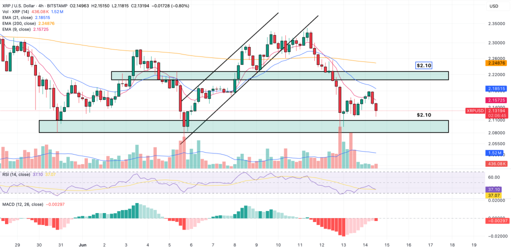 XRP graf