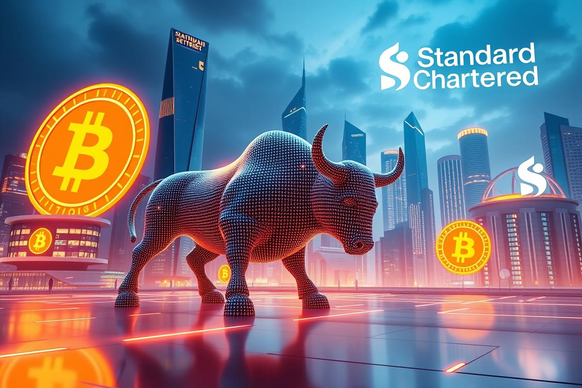 Bitcoin สกุลเงินดิจิทัล และการคาดการณ์ราคาจาก Standard Chartered