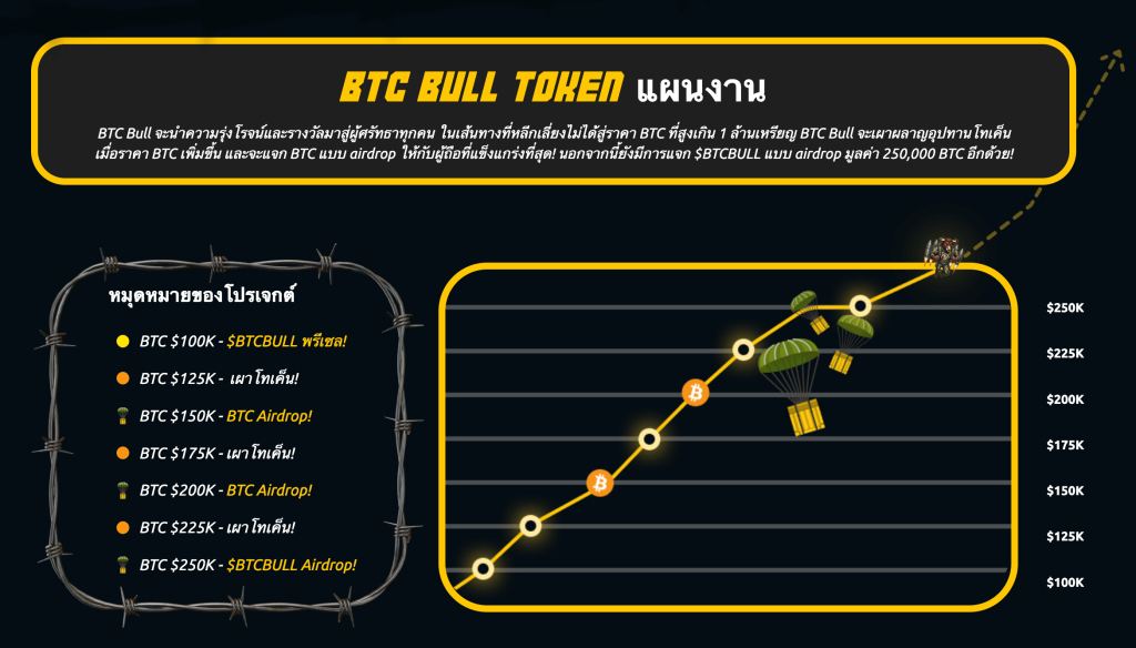 แผนงานของ BTC Bull Token