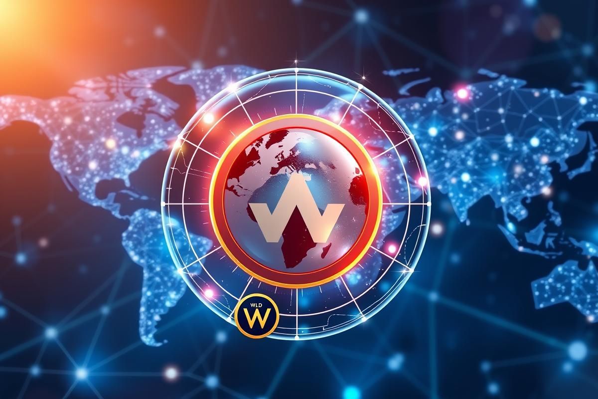 Worldcoin Orb และเครือข่ายทั่วโลก แสดงถึงการเติบโตของ Worldcoin (WLD)