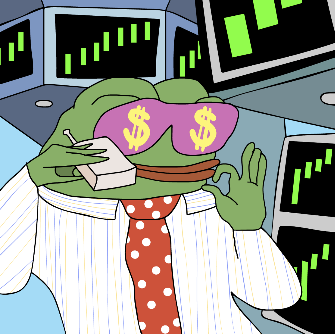 WEPE ราคาพุ่งแรง แซงหน้า Bitcoin