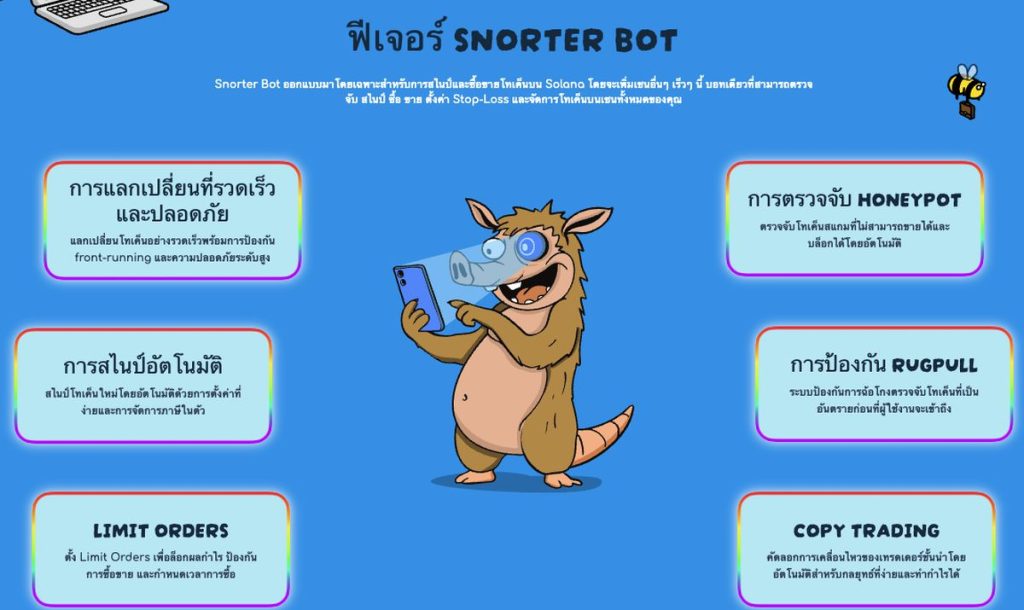 ฟีเจอร์ SNORTER BOT