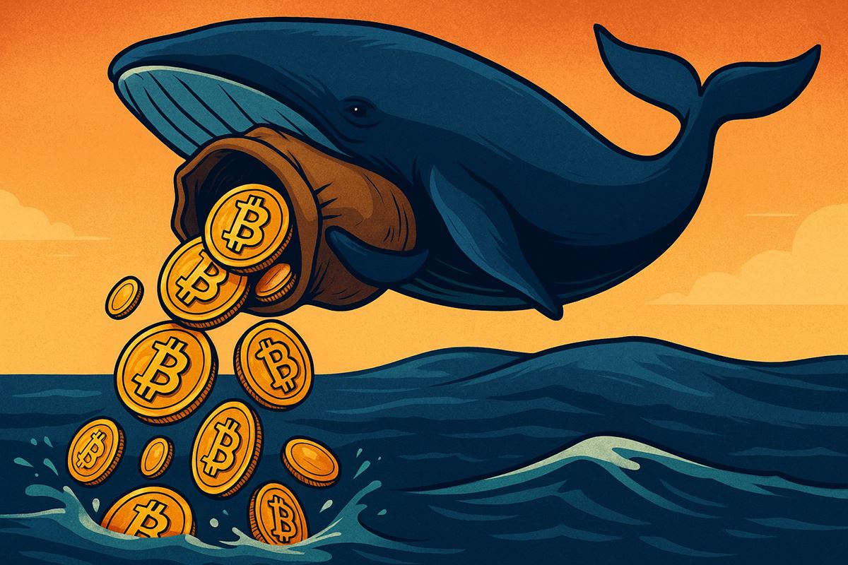 หมดแรงแล้ว? ราคา Bitcoin เริ่มตก นักวิเคราะห์ชี้หล่นถึง $114K หลังวาฬเทขาย