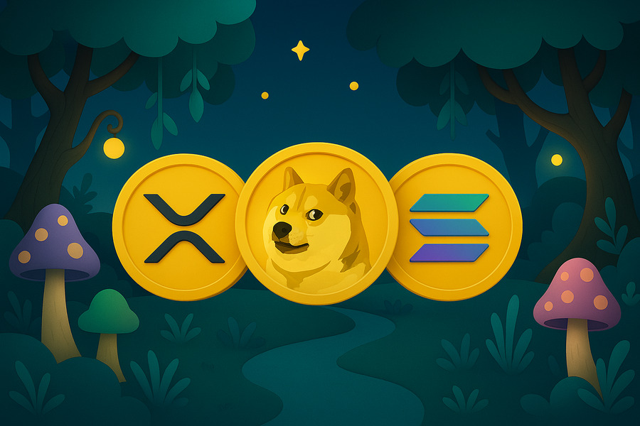 ทึ่ง! AI คาด XRP, Dogecoin และ Solana ทะยานแน่ก่อนจบ 2025