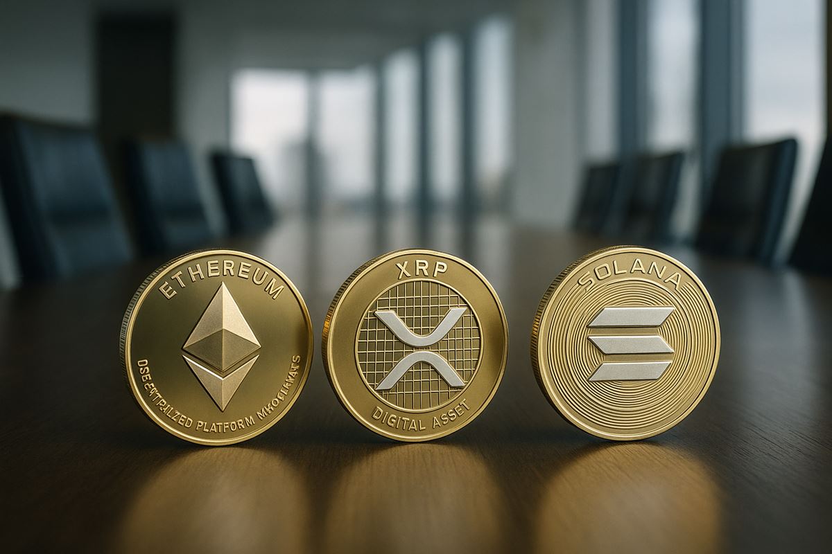 บริษัทแห่ลงทุน Altcoin! สัญญาณราคา ETH, XRP, SOL พุ่งแรงหลังวาฬเข้าช้อน