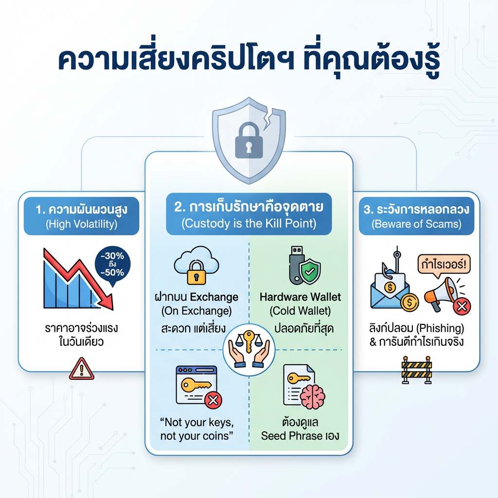 Cryptocurrency คืออะไร? มือใหม่ต้องรู้ก่อนพลาด (ฉบับปี 2026)