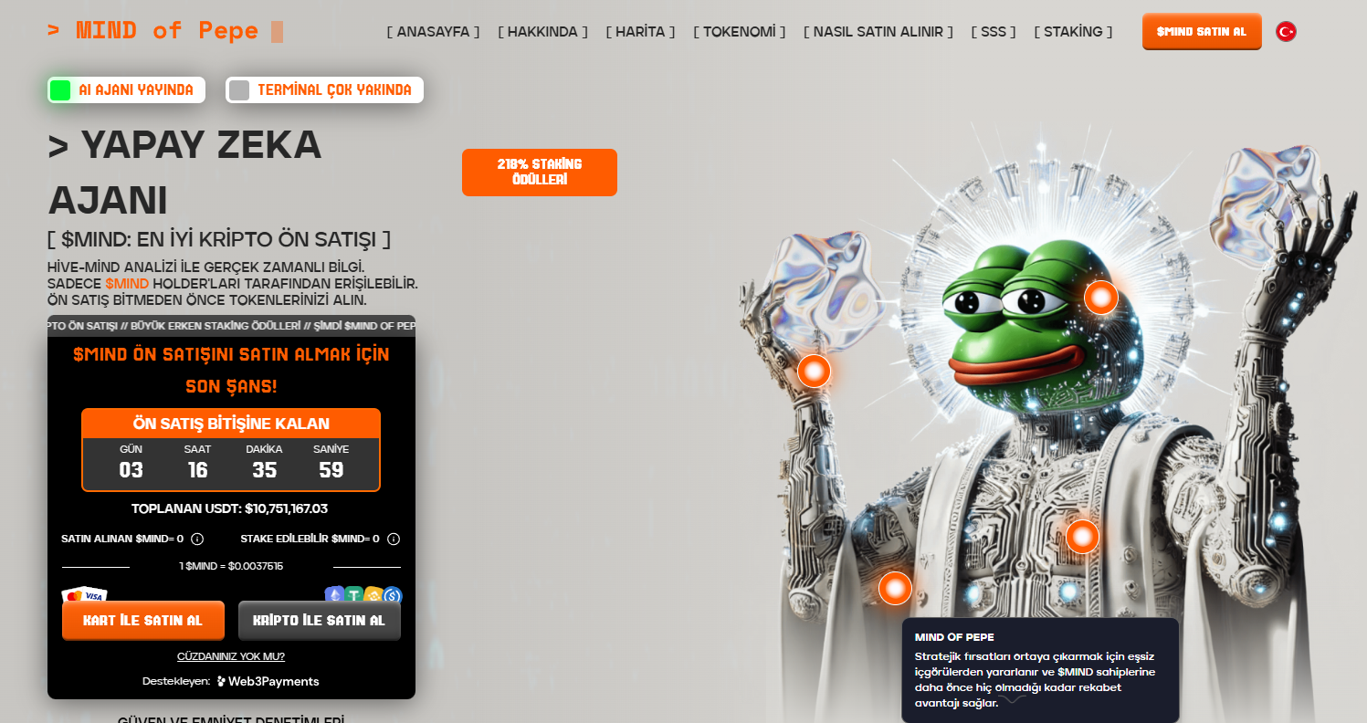 MIND of Pepe Resmi Web Sitesi