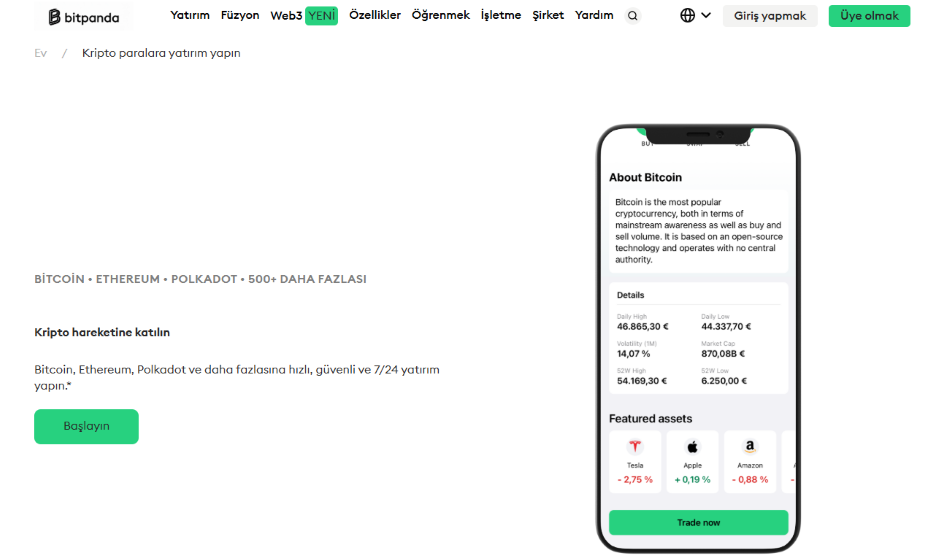 Bitpanda Wallet