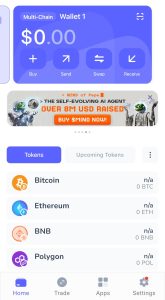 Best Wallet uygulamasına başka bir cüzdan aktarma işlemi adımları