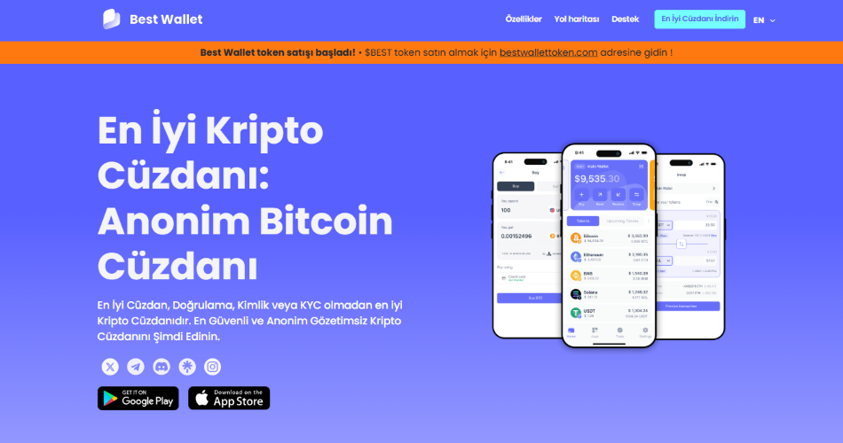 En iyi kripto cüzdan önerisi: Best Wallet