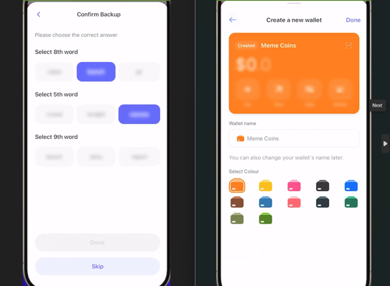 Best Wallet Kurulumu son adımı