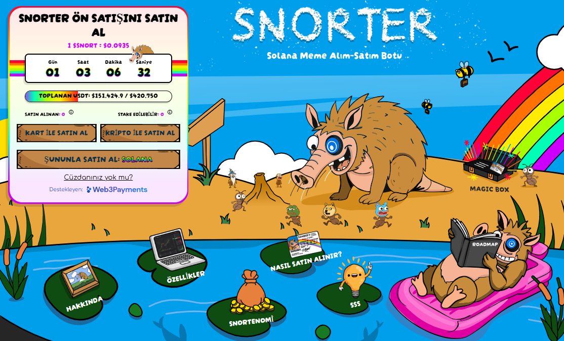 Snorter ana sayfa