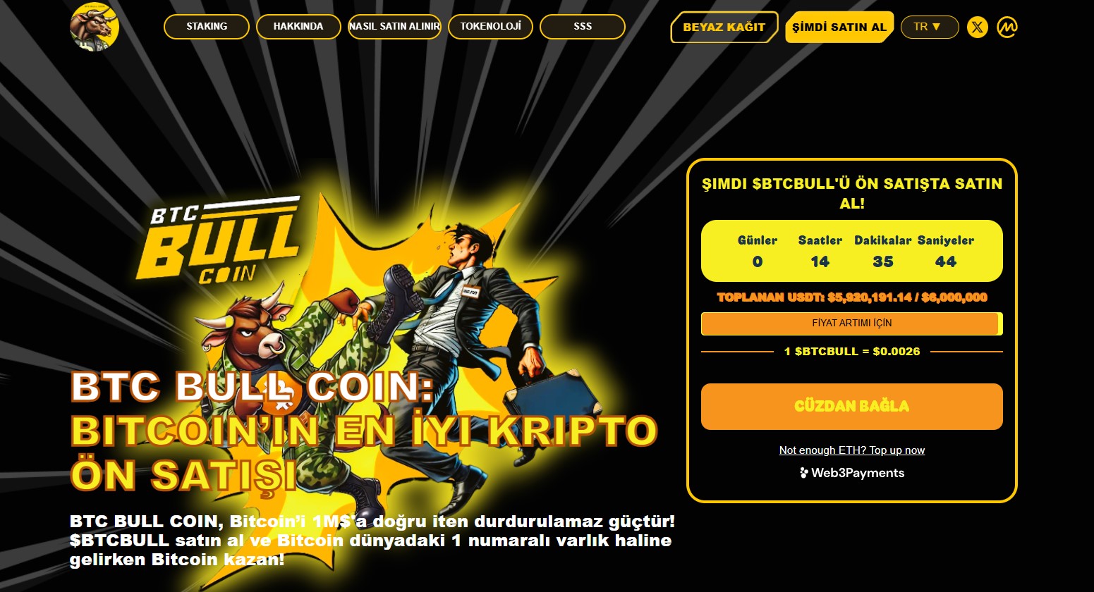 Geleceğin En İyi Coinleri Arasında Yer Alan BTC Bull Token İncelemesi