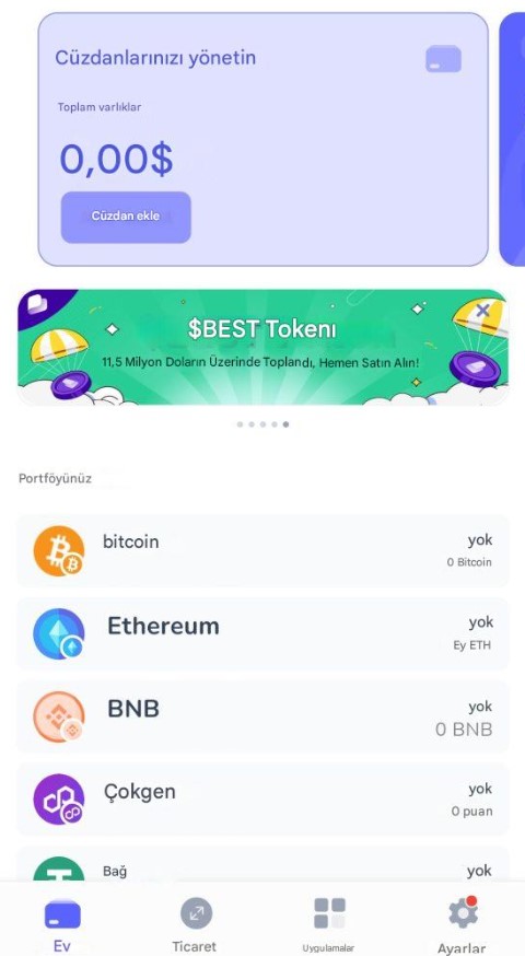 Best Wallet Nasıl Kullanılır?