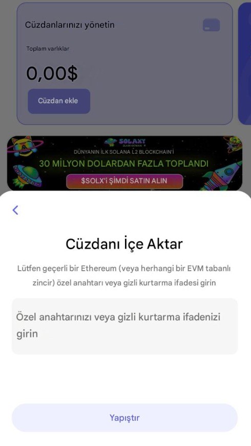 Best Wallet kurulum adımları