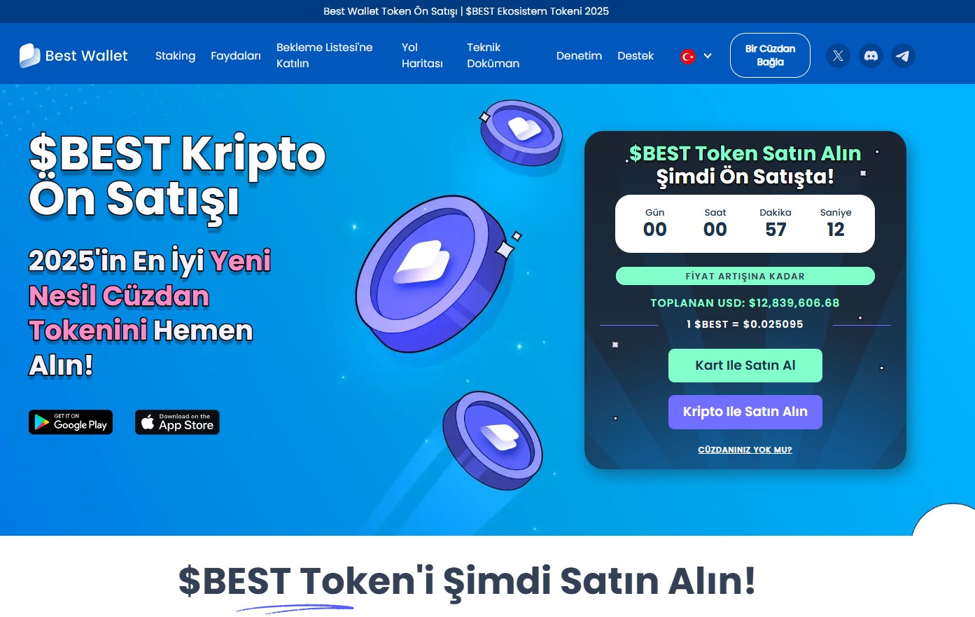 En İyi Meme Coinler İçerisinde Kullanıcılara Gerçek Kullanım Alanı Sunan Best Wallet Token Kapsamlı Analiz