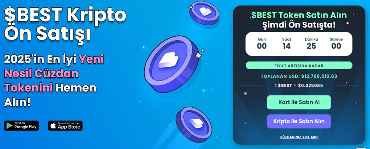 Best Wallet Token merkezi platformlarda yeni listelenecek coinler arasına girebilir