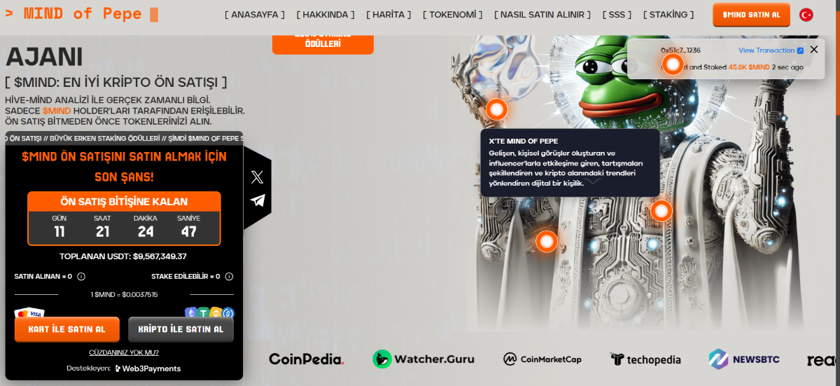 mind of pepe - binance yeni listelenecek coinler