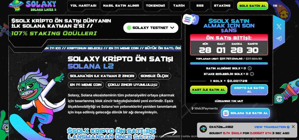 solaxy - binance yeni listelenecek coinler