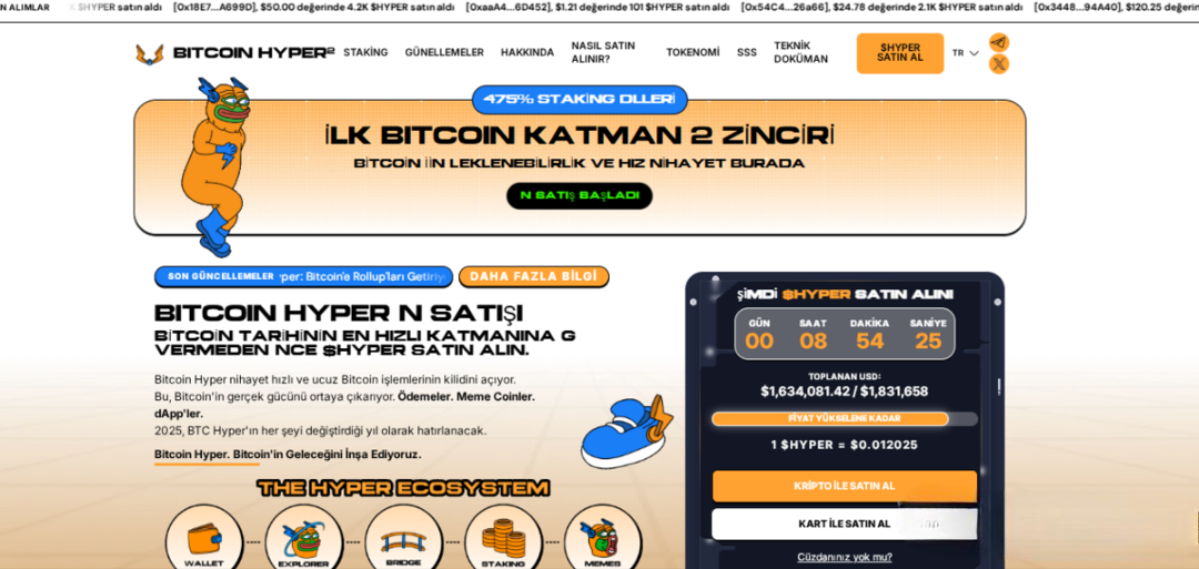 Bitcoin Hyper nasıl alınır - Bitcoin Hyper nedir