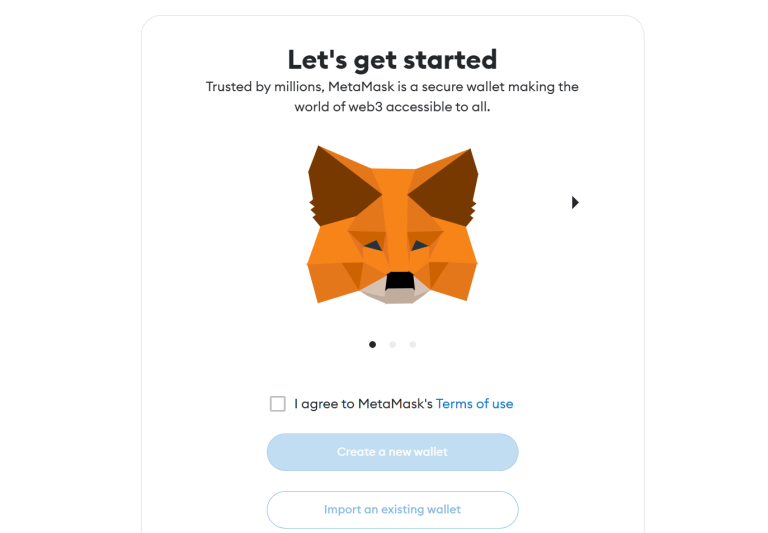 Shitcoin almak için cüzdan seçeneği: MetaMask