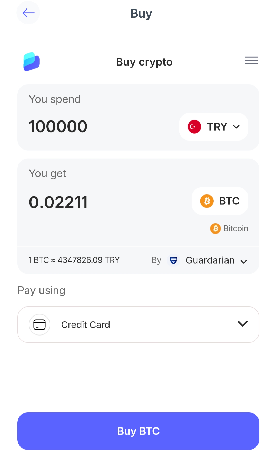 Best Wallet ile Bitcoin nasıl satın alınır