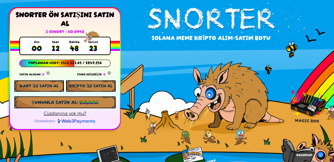 Snorter token ana sayfa
