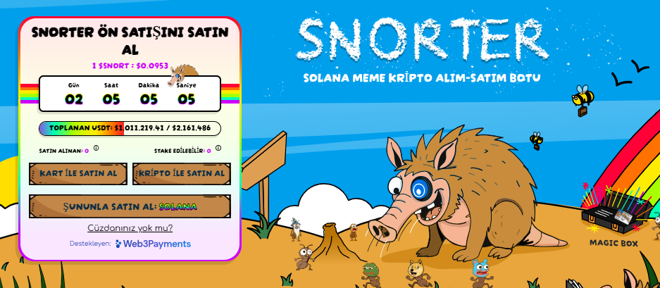 Snorter token ana sayfa