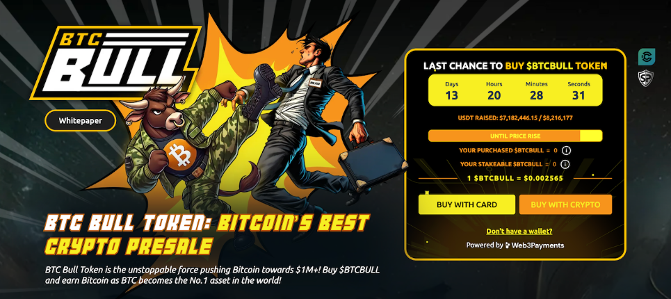 BTCBULL Token ile Bitcoin Yükselirken Pasif Gelir Fırsatı 