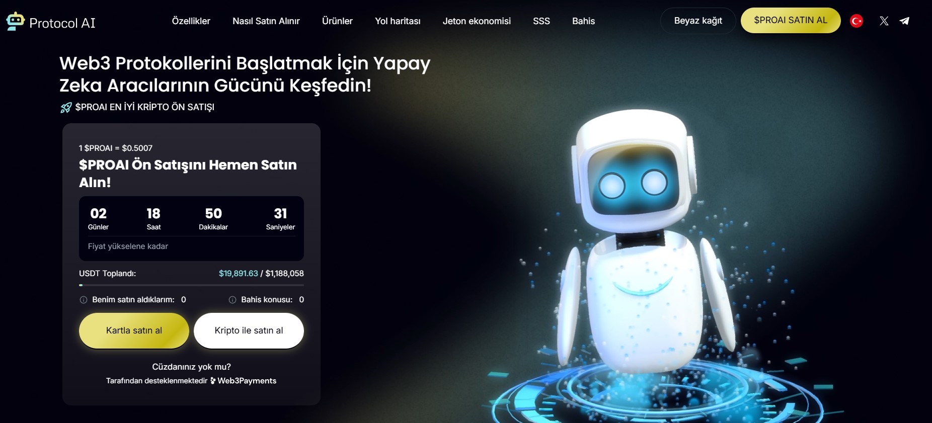 Yapay Zekâ Destekli DApp Geliştirme Aracı Protocol AI İncelemesi