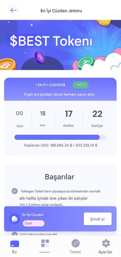 Best Wallet Token Satın Alım Adımları
